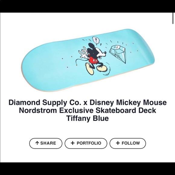 DIAMOND X CO DISNEY MICKEY MOUSE LMTED SKATEBOARD - Picture 3 of 6